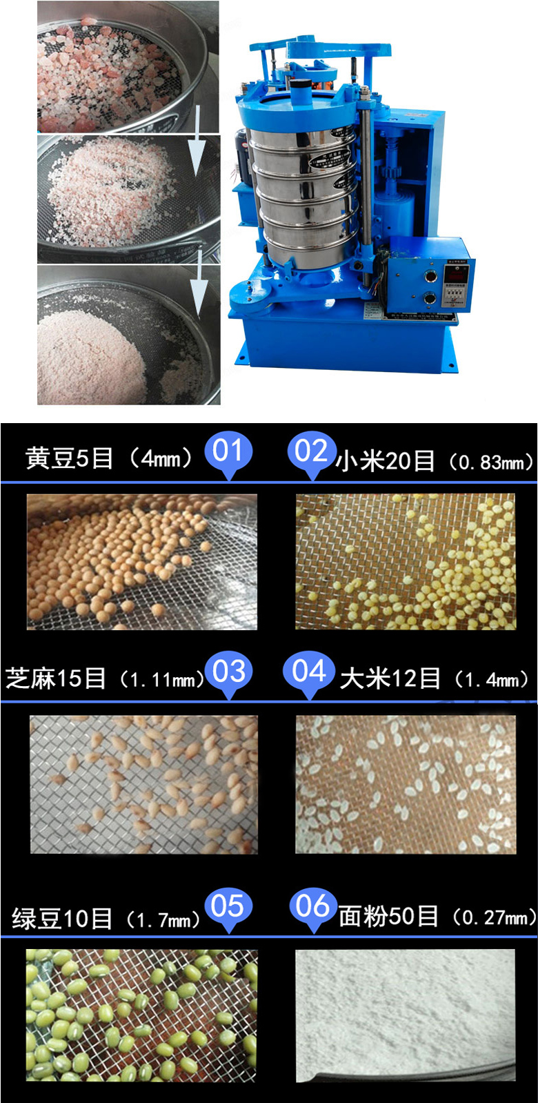 拍擊篩主要應(yīng)用范圍在化肥，建筑，化工，食品，醫(yī)藥，金屬等行業(yè)中